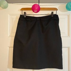Homemade Black Pencil Skirt Size 2
